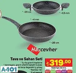 HASCEVHER TAVA VE SAHAN SETİ HASCEVHER TAVA VE SAHAN SETİ